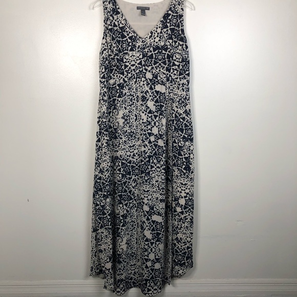 A Pea in the Pod Dresses & Skirts - A Pea In The Pod Maxi Dress Geometric Printed L